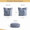 imageMaison d Hermine Canvas Tote Bag for Women Cotton Canvas Reusable Shoulder Grocery Bags Bulk with Handle for Shopping Travel10  Shibori