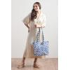 imageMaison d Hermine Canvas Tote Bag for Women Cotton Canvas Reusable Shoulder Grocery Bags Bulk with Handle for Shopping Travel10  Shibori