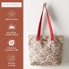 imageMaison d Hermine Canvas Tote Bag for Women Cotton Canvas Reusable Shoulder Grocery Bags Bulk with Handle for Shopping Travel11  Asmi