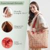 imageMaison d Hermine Canvas Tote Bag for Women Cotton Canvas Reusable Shoulder Grocery Bags Bulk with Handle for Shopping Travel12  Asmi