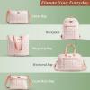 imageMaison d Hermine Canvas Tote Bag for Women Cotton Canvas Reusable Shoulder Grocery Bags Bulk with Handle for Shopping Travel13  Fair Isle