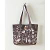imageMaison d Hermine Canvas Tote Bag for Women Cotton Canvas Reusable Shoulder Grocery Bags Bulk with Handle for Shopping Travel15  Meadow Florals