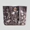 imageMaison d Hermine Canvas Tote Bag for Women Cotton Canvas Reusable Shoulder Grocery Bags Bulk with Handle for Shopping Travel15  Meadow Florals
