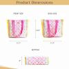 imageMaison d Hermine Canvas Tote Bag for Women Cotton Canvas Reusable Shoulder Grocery Bags Bulk with Handle for Shopping Travel17  Katmandou  Fushia