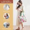 imageMaison d Hermine Canvas Tote Bag for Women Cotton Canvas Reusable Shoulder Grocery Bags Bulk with Handle for Shopping Travel19  Pivoine