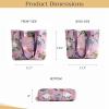 imageMaison d Hermine Canvas Tote Bag for Women Cotton Canvas Reusable Shoulder Grocery Bags Bulk with Handle for Shopping Travel20  Hokuzai  Violet