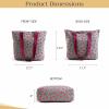 imageMaison d Hermine Canvas Tote Bag for Women Cotton Canvas Reusable Shoulder Grocery Bags Bulk with Handle for Shopping Travel22  Bamako