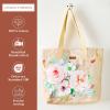 imageMaison d Hermine Canvas Tote Bag for Women Cotton Canvas Reusable Shoulder Grocery Bags Bulk with Handle for Shopping Travel25  Ibiza