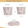 imageMaison d Hermine Canvas Tote Bag for Women Cotton Canvas Reusable Shoulder Grocery Bags Bulk with Handle for Shopping Travel26  Master Piece
