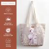 imageMaison d Hermine Canvas Tote Bag for Women Cotton Canvas Reusable Shoulder Grocery Bags Bulk with Handle for Shopping Travel26  Master Piece