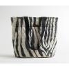 imageMaison d Hermine Shopping Bags Cotton Quilted Tote Bag with Zipper Pockets Small Pouch Reusable Grocery Bag Work Travel07  Zebra