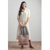 imageMaison d Hermine Shopping Bags Cotton Quilted Tote Bag with Zipper Pockets Small Pouch Reusable Grocery Bag Work Travel16  Ikat  Kenji