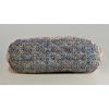 imageMaison d Hermine Shopping Bags Cotton Quilted Tote Bag with Zipper Pockets Small Pouch Reusable Grocery Bag Work Travel23  Kerala  Blue