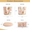imageMaison d Hermine Shopping Bags Cotton Quilted Tote Bag with Zipper Pockets Small Pouch Reusable Grocery Bag Work Travel25  Ibiza