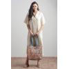 imageMaison d Hermine Shopping Bags Cotton Quilted Tote Bag with Zipper Pockets Small Pouch Reusable Grocery Bag Work Travel26  Ikat  Akira