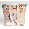 imageMaison d Hermine Shopping Bags Cotton Quilted Tote Bag with Zipper Pockets Small Pouch Reusable Grocery Bag Work Travel27  Master Piece