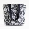 imageMaison d Hermine Shopping Bags Cotton Quilted Tote Bag with Zipper Pockets Small Pouch Reusable Grocery Bag Work Travel28  Pretty Autumn
