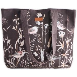 imageMaison d Hermine Canvas Tote Bag for Women Cotton Canvas Reusable Shoulder Grocery Bags Bulk with Handle for Shopping Travel15  Meadow Florals