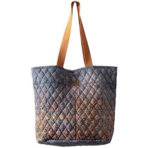 imageMaison d Hermine Shopping Bags Cotton Quilted Tote Bag with Zipper Pockets Small Pouch Reusable Grocery Bag Work Travel06  Imperfection