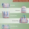 imageMaison d Hermine Canvas Tote Bag for Women Cotton Canvas Reusable Shoulder Grocery Bags Bulk with Handle for Shopping Travel05  Romane
