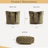imageMaison d Hermine Canvas Tote Bag for Women Cotton Canvas Reusable Shoulder Grocery Bags Bulk with Handle for Shopping Travel08  Art Deco