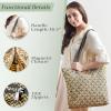 imageMaison d Hermine Canvas Tote Bag for Women Cotton Canvas Reusable Shoulder Grocery Bags Bulk with Handle for Shopping Travel08  Art Deco