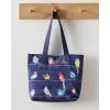 imageMaison d Hermine Canvas Tote Bag for Women Cotton Canvas Reusable Shoulder Grocery Bags Bulk with Handle for Shopping Travel09  Birdies on Wire