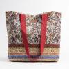 imageMaison d Hermine Canvas Tote Bag for Women Cotton Canvas Reusable Shoulder Grocery Bags Bulk with Handle for Shopping Travel11  Jaipur