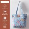 imageMaison d Hermine Canvas Tote Bag for Women Cotton Canvas Reusable Shoulder Grocery Bags Bulk with Handle for Shopping Travel12  Equinoxe