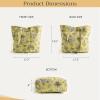 imageMaison d Hermine Canvas Tote Bag for Women Cotton Canvas Reusable Shoulder Grocery Bags Bulk with Handle for Shopping Travel17  Bonobo  Yellow