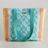 imageMaison d Hermine Canvas Tote Bag for Women Cotton Canvas Reusable Shoulder Grocery Bags Bulk with Handle for Shopping Travel18  Katmandou  Turquoise
