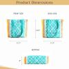 imageMaison d Hermine Canvas Tote Bag for Women Cotton Canvas Reusable Shoulder Grocery Bags Bulk with Handle for Shopping Travel18  Katmandou  Turquoise