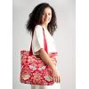 imageMaison d Hermine Canvas Tote Bag for Women Cotton Canvas Reusable Shoulder Grocery Bags Bulk with Handle for Shopping Travel23  Marquise  Red