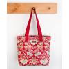 imageMaison d Hermine Canvas Tote Bag for Women Cotton Canvas Reusable Shoulder Grocery Bags Bulk with Handle for Shopping Travel23  Marquise  Red