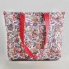 imageMaison d Hermine Canvas Tote Bag for Women Cotton Canvas Reusable Shoulder Grocery Bags Bulk with Handle for Shopping Travel26  Kerala  Red