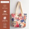 imageMaison d Hermine Canvas Tote Bag for Women Cotton Canvas Reusable Shoulder Grocery Bags Bulk with Handle for Shopping Travel27  Kalahari