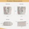 imageMaison d Hermine Shopping Bags Cotton Quilted Tote Bag with Zipper Pockets Small Pouch Reusable Grocery Bag Work Travel06  Blossoms in Spring