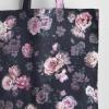 imageMaison d Hermine Tote Bag for Women 100 Cotton Reusable Grocery Tote Bags for Shopping Kitchen Beach Travel Perfect Gifts05  Moody Florals