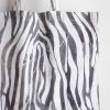 imageMaison d Hermine Tote Bag for Women 100 Cotton Reusable Grocery Tote Bags for Shopping Kitchen Beach Travel Perfect Gifts07  Zebra