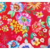 imageMaison d Hermine Tote Bag for Women 100 Cotton Reusable Grocery Tote Bags for Shopping Kitchen Beach Travel Perfect Gifts18  Happy Florals  Red
