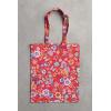 imageMaison d Hermine Tote Bag for Women 100 Cotton Reusable Grocery Tote Bags for Shopping Kitchen Beach Travel Perfect Gifts18  Happy Florals  Red