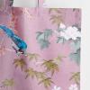 imageMaison d Hermine Tote Bag for Women 100 Cotton Reusable Grocery Tote Bags for Shopping Kitchen Beach Travel Perfect Gifts20  Hokuzai  Violet