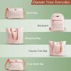 imageMaison d Hermine Weekender Bags for Women Cotton Quilted Duffel Overnight Luggage Weekend Bag for Men Gym Sports Gifts Travel Business Travellers Family Trip08  Fair Isle