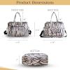 imageMaison d Hermine Weekender Bags for Women Cotton Quilted Duffel Overnight Luggage Weekend Bag for Men Gym Sports Gifts Travel Business Travellers Family Trip09  Zebra