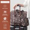 imageMaison d Hermine Weekender Bags for Women Cotton Quilted Duffel Overnight Luggage Weekend Bag for Men Gym Sports Gifts Travel Business Travellers Family Trip22  Meadow Florals