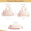 imageMaison d Hermine Weekender Bags for Women Cotton Quilted Duffel Overnight Luggage Weekend Bag for Men Gym Sports Gifts Travel Business Travellers Family Trip08  Fair Isle