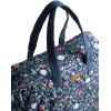 imageMaison d Hermine Weekender Bags for Women Cotton Quilted Duffel Overnight Luggage Weekend Bag for Men Gym Sports Gifts Travel Business Travellers Family Trip06  Just Floral
