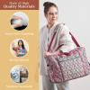 imageMaison d Hermine Weekender Bags for Women Cotton Quilted Duffel Overnight Luggage Weekend Bag for Men Gym Sports Gifts Travel Business Travellers Family Trip03  Bamako