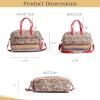 imageMaison d Hermine Weekender Bags for Women Cotton Quilted Duffel Overnight Luggage Weekend Bag for Men Gym Sports Gifts Travel Business Travellers Family Trip11  Jaipur