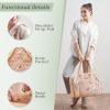 imageMaison d Hermine Weekender Bags for Women Cotton Quilted Duffel Overnight Luggage Weekend Bag for Men Gym Sports Gifts Travel Business Travellers Family Trip24  Ibiza